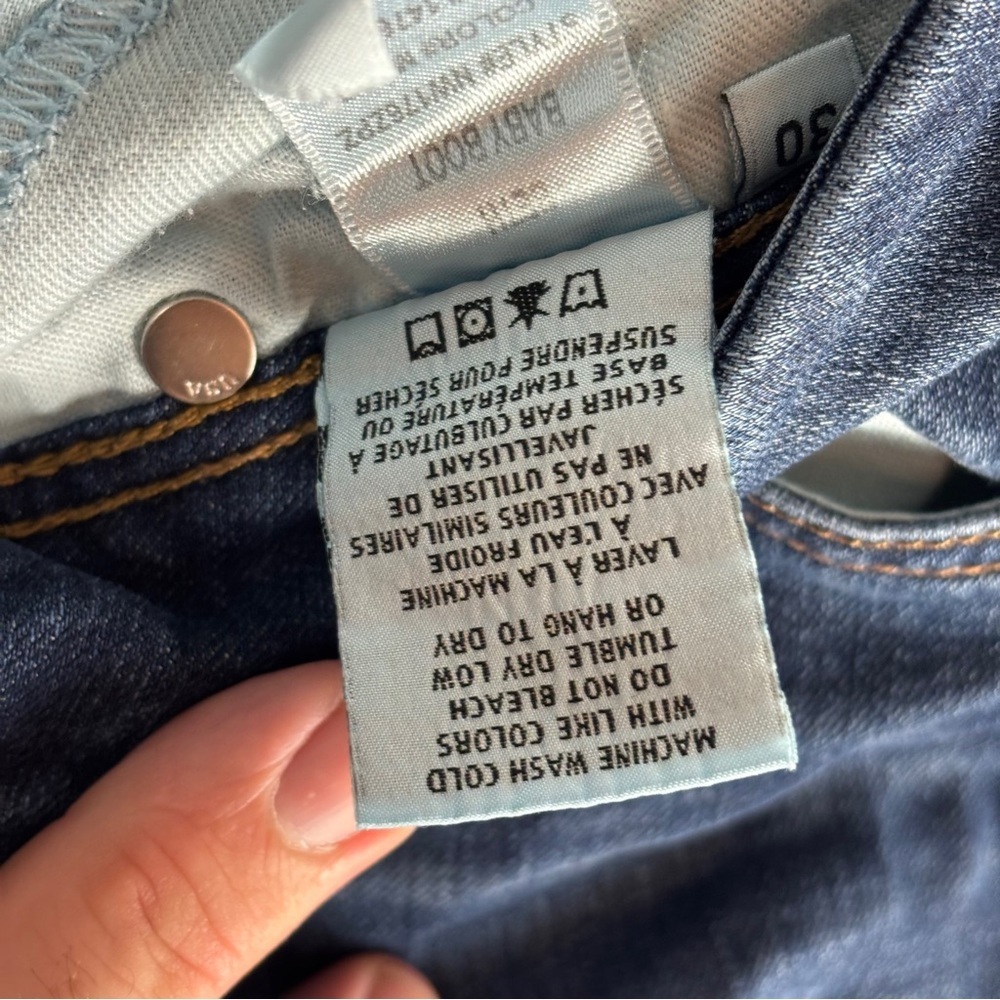Hudson Jeans Blue Straight Leg Classic - Picture 11 of 13